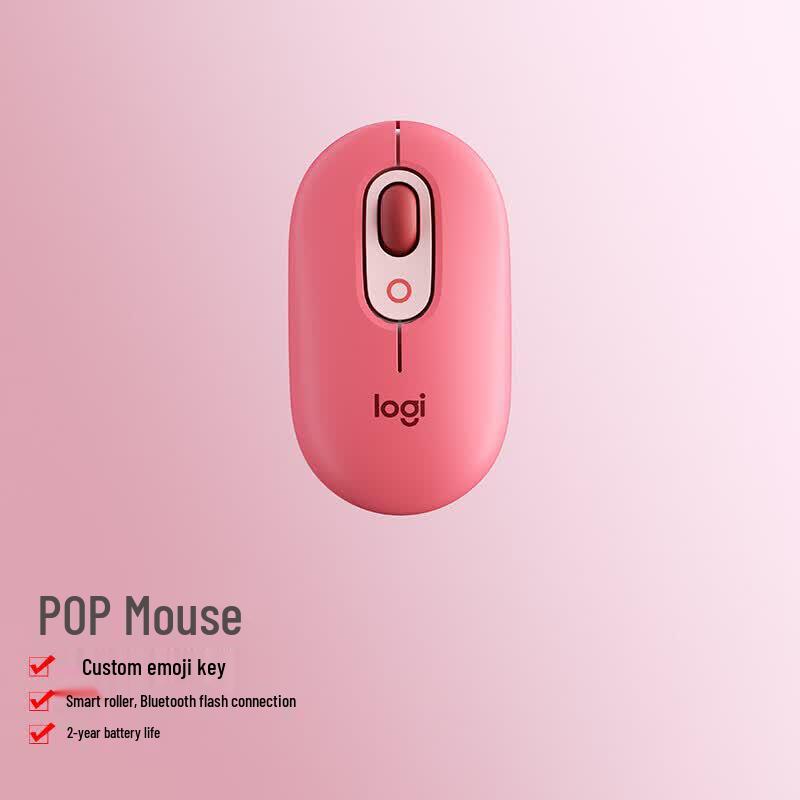 Logitech POP MOUSE Wireless Bluetooth Office Mouse
Logitech POP MOUSE Wireless Bluetooth Office Mouse