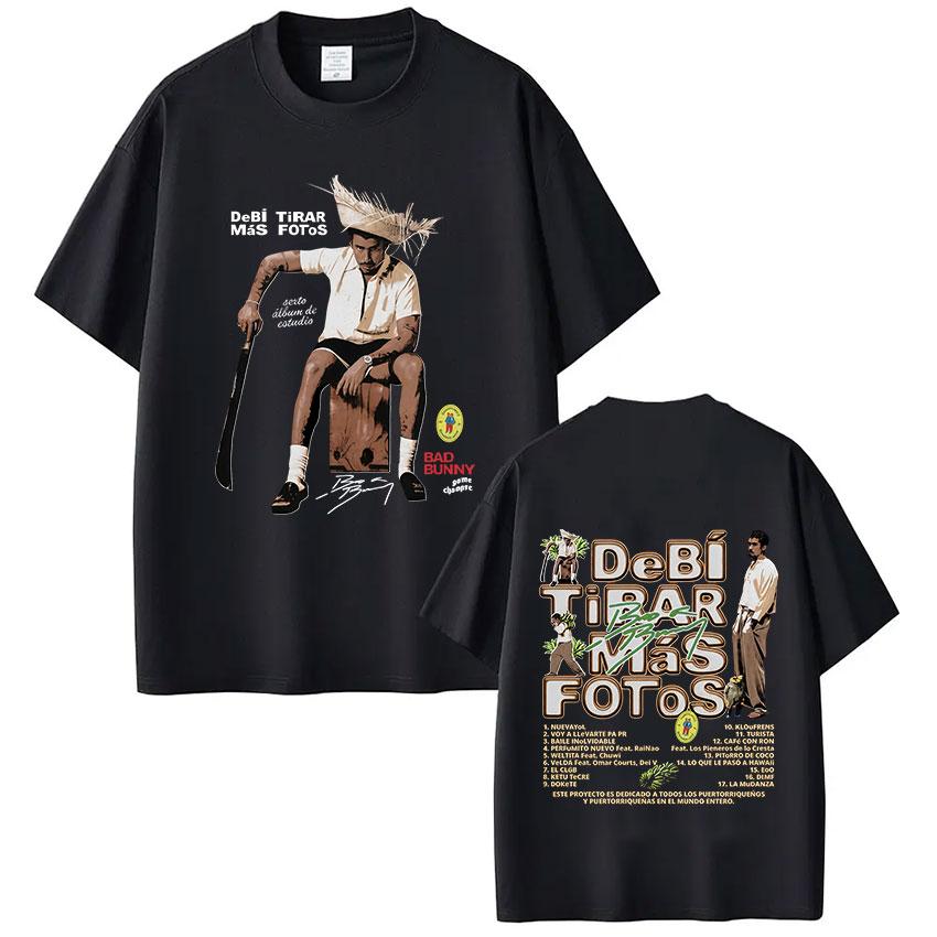 Rapper Bad Bunny Debi Tirar Mas Fotos DTMF T-shirt Men Women Clothing Fashion Hip Hop Short Sleeve T-shirts Harajuku Streetwear S разноцветный
Rapper Bad Bunny Debi Tirar Mas Fotos DTMF T-shirt Men Women Clothing Fashion Hip Hop Short Sleeve T-shirts Harajuku Streetwear S разноцветный