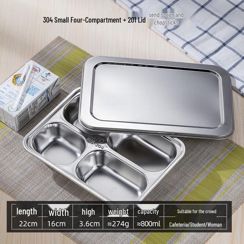 Stainless Steel Divided Lunch Tray
Stainless Steel Divided Lunch Tray