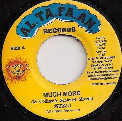 7inch Record SIZZLA - Much More NONE Al.Ta.Fa.An. 2004 Jamaica Reggae, Ska & Dub Used
7inch Record SIZZLA - Much More NONE Al.Ta.Fa.An. 2004 Jamaica Reggae, Ska & Dub Used