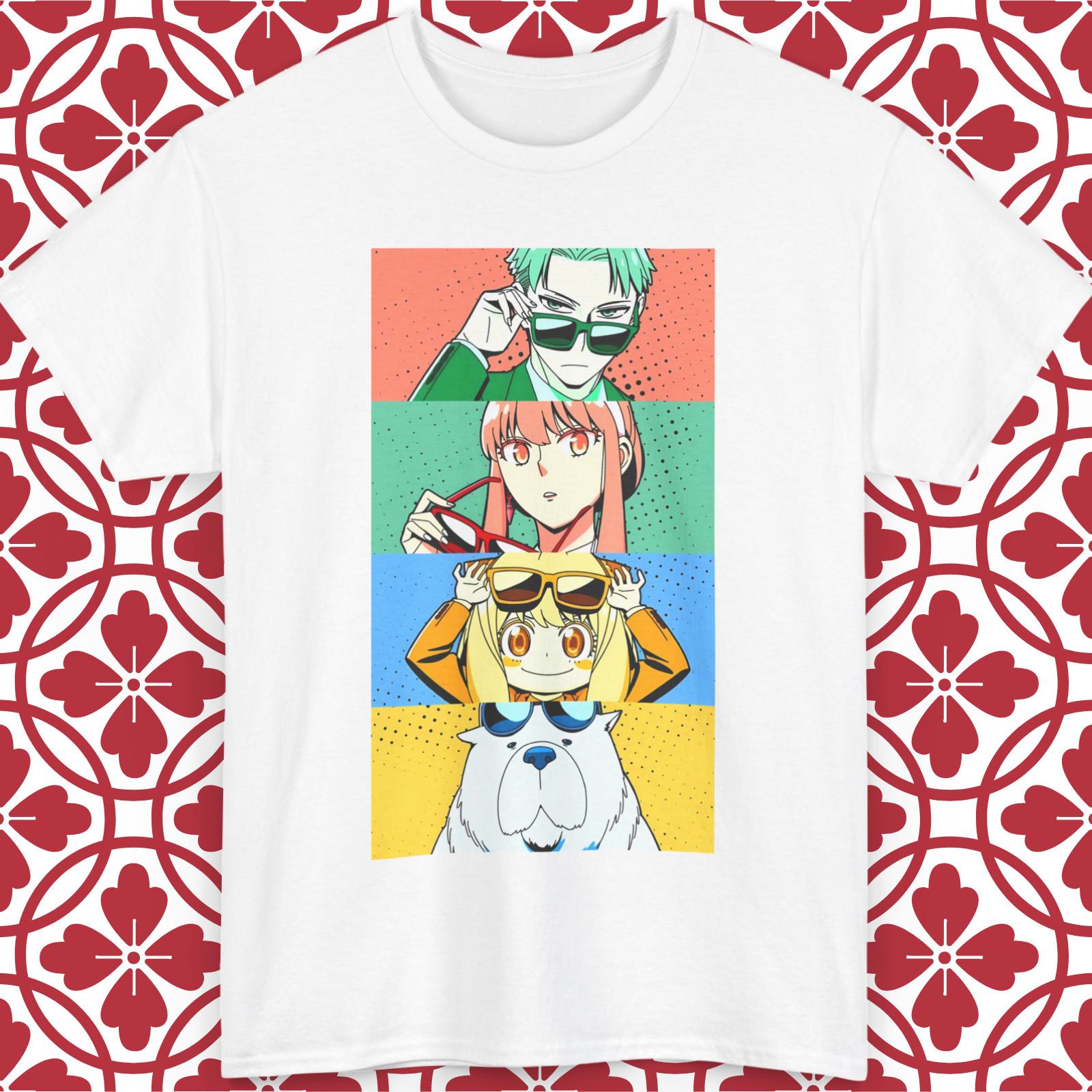 Loid Yor Anya Bond T-Shirt Mens Womens Tees Top Anime Spy x Family Graphic Gift Unisex All Sizes 3XL
Loid Yor Anya Bond T-Shirt Mens Womens Tees Top Anime Spy x Family Graphic Gift Unisex All Sizes 3XL