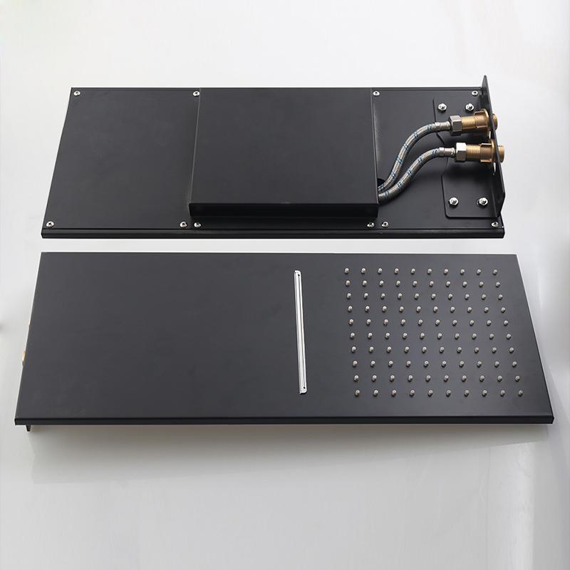 Душевая головка Bakala Luxury Rain&Waterfall, смеситель для душа из нержавеющей стали, двухходовой смесительный клапан, хромированная отделка, хромированный
Душевая головка Bakala Luxury Rain&Waterfall, смеситель для душа из нержавеющей стали, двухходовой смесительный клапан, хромированная отделка, хромированный