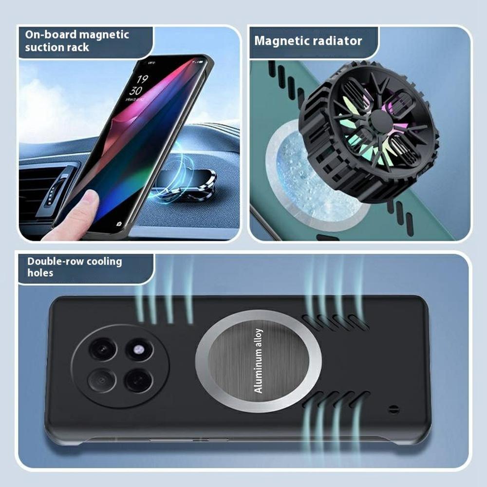 For Oppo F29 Pro 5G (Global)/A5 Pro 5G (China) Case Hard PC Frameless Heat Dissipation Phone Cover Black
For Oppo F29 Pro 5G (Global)/A5 Pro 5G (China) Case Hard PC Frameless Heat Dissipation Phone Cover Black