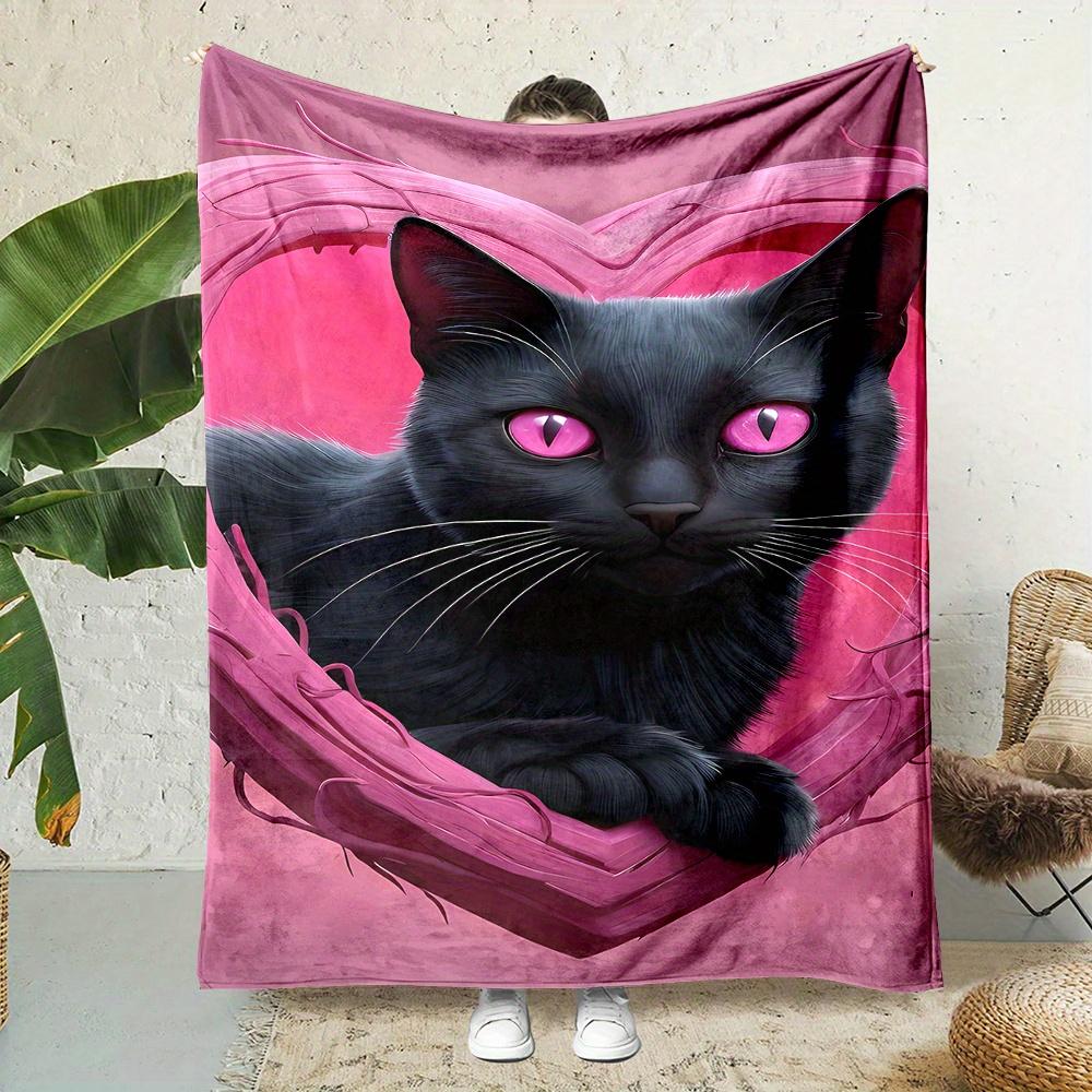 Black Cat Digital Flannel printed blanket suitable for all seasons suitable for living room office sofa and travel 180x250CM 75x90cm
Black Cat Digital Flannel printed blanket suitable for all seasons suitable for living room office sofa and travel 180x250CM 75x90cm