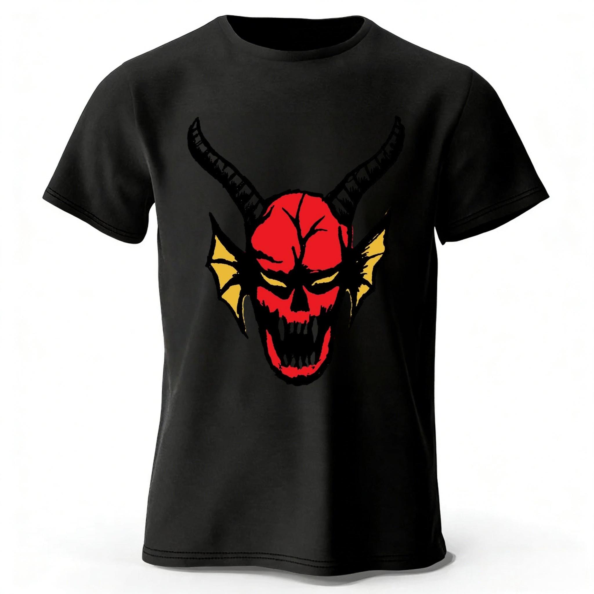Sharp Edged Red Devil Print Pure Cotton Tshirt Summer Mens Daily Casual Soft Highquality Plus Size Sports Short Sleeved Shirt S
Sharp Edged Red Devil Print Pure Cotton Tshirt Summer Mens Daily Casual Soft Highquality Plus Size Sports Short Sleeved Shirt S
