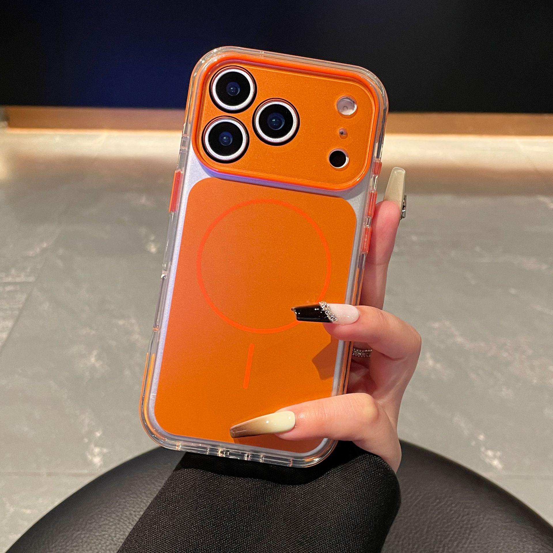 Dual-Color MagSafe Magnetic iPhone 17 Pro Max Full Coverage Protective Case iPhone 16 Pro Max
Dual-Color MagSafe Magnetic iPhone 17 Pro Max Full Coverage Protective Case iPhone 16 Pro Max