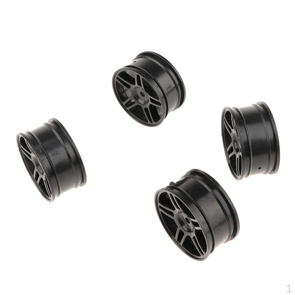 4 Colors Wheel Rim :10 HSP94 Model (Pack of 4) чорний
4 Colors Wheel Rim :10 HSP94 Model (Pack of 4) чорний
