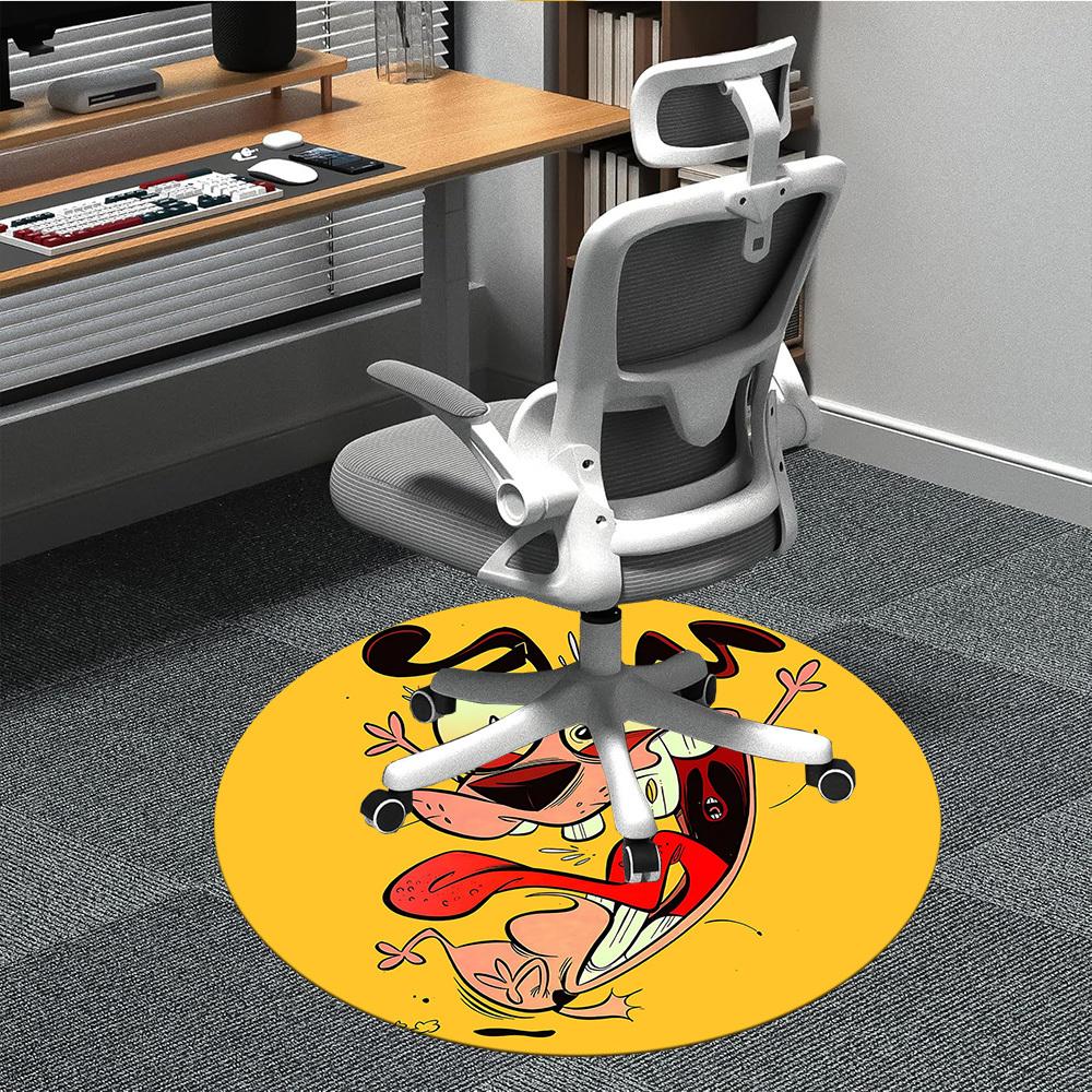 1pc Courage the Cowardly Dog Office Round Area Rug, Under Office Chairs Bedroom Living Room Home Decor, Room Deco 80cm
1pc Courage the Cowardly Dog Office Round Area Rug, Under Office Chairs Bedroom Living Room Home Decor, Room Deco 80cm