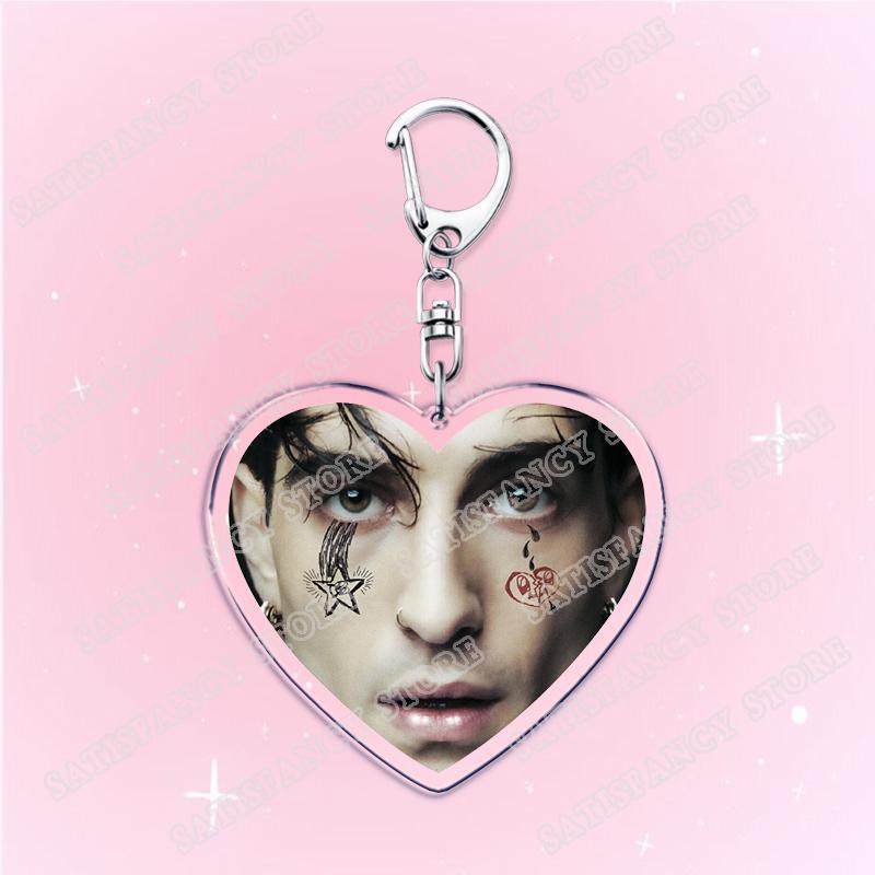 Italy Band Singer David Damiano Keychain for Accessories Music Eurovision Victoria De Angelis Keyring Jewelry Fans Friends Gifts
Italy Band Singer David Damiano Keychain for Accessories Music Eurovision Victoria De Angelis Keyring Jewelry Fans Friends Gifts
