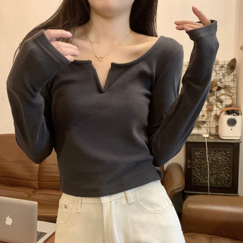 Омолаживающий шикарный воротник, открывающий ключицу, аккуратная машинная работа, чистое желание, рубашка с длинным рукавом, весенний короткий топ в стиле Spice Girl для ношения под одеждой L серый
Омолаживающий шикарный воротник, открывающий ключицу, аккуратная машинная работа, чистое желание, рубашка с длинным рукавом, весенний короткий топ в стиле Spice Girl для ношения под одеждой L серый