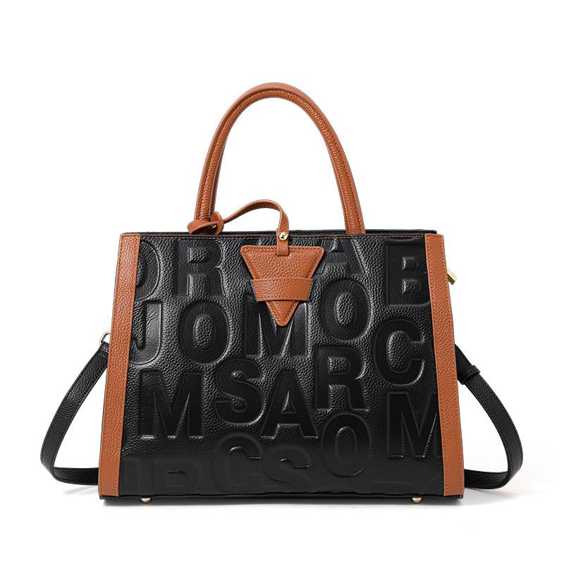 Новая модная женская сумка из коровьей кожи большой вместимости на осень и зиму, сумка через плечо, кроссбоди
Новая модная женская сумка из коровьей кожи большой вместимости на осень и зиму, сумка через плечо, кроссбоди