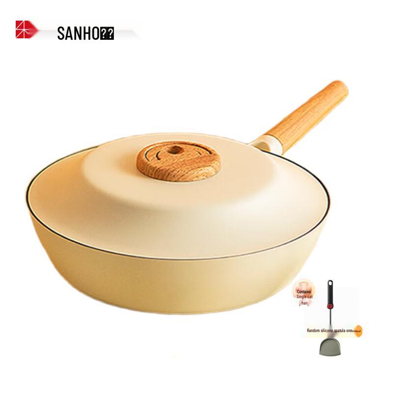 SANHO 26cm Non-stick Frying Pan with Detachable Handle
SANHO 26cm Non-stick Frying Pan with Detachable Handle