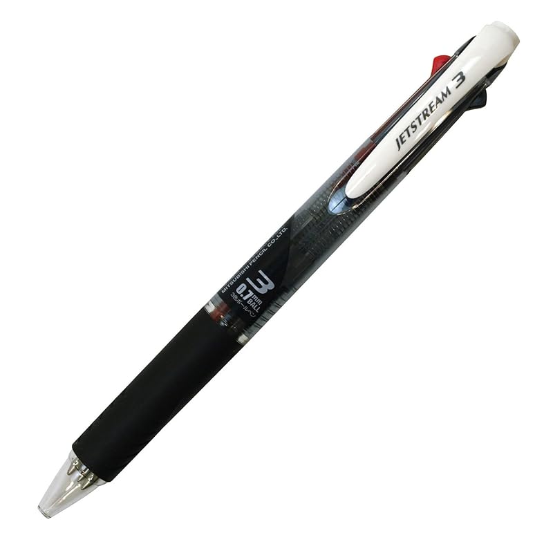 mitsubishi pencil 3 color ballpoint pen jet stream 0.7 transparent black easy to write SXE340007.24
mitsubishi pencil 3 color ballpoint pen jet stream 0.7 transparent black easy to write SXE340007.24