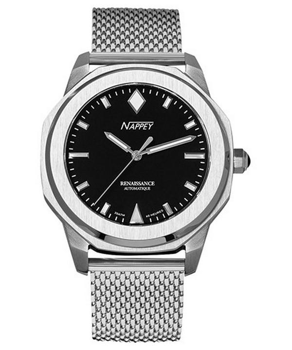 Nappey Renaissance Сталь И Черный Миланский Автоматический NY41-AD1M-6B2AA 200М Часы Унисекс
Nappey Renaissance Сталь И Черный Миланский Автоматический NY41-AD1M-6B2AA 200М Часы Унисекс