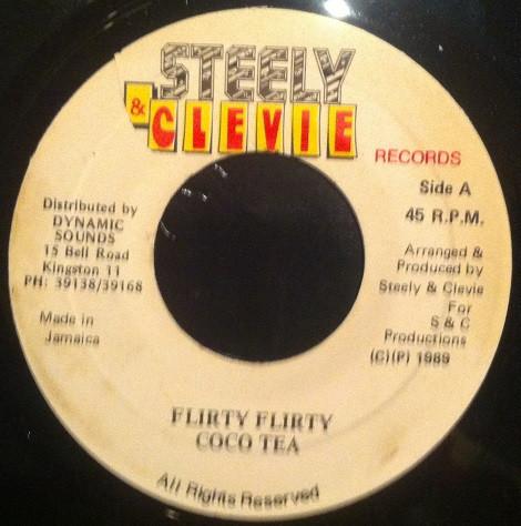 7-дюймовая пластинка COCOA TEA / STEELY & CLEVIE - Flirty Flirty НЕТ Steely & Clevie 1989 Ямайка Регги, Ска и Даб Б/У
7-дюймовая пластинка COCOA TEA / STEELY & CLEVIE - Flirty Flirty НЕТ Steely & Clevie 1989 Ямайка Регги, Ска и Даб Б/У