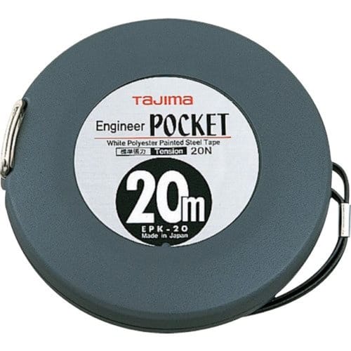 Tajima Engineer Pocket, 10mm Wide, 20m Long, 20N Tension, EPK-20BL
Tajima Engineer Pocket, 10mm Wide, 20m Long, 20N Tension, EPK-20BL