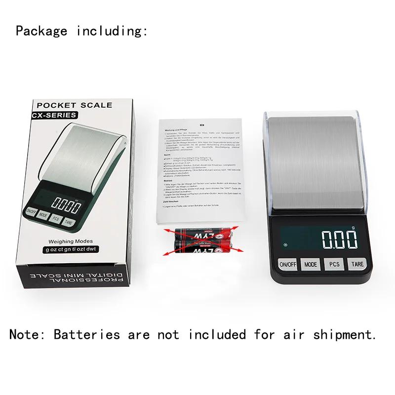 High Precision USB Charging Jewelry Scale 0.01g Mini Electronic Pocket LCD Accurate Digital Balance Weight Gold Diamond Scale 500g-0.1g
High Precision USB Charging Jewelry Scale 0.01g Mini Electronic Pocket LCD Accurate Digital Balance Weight Gold Diamond Scale 500g-0.1g