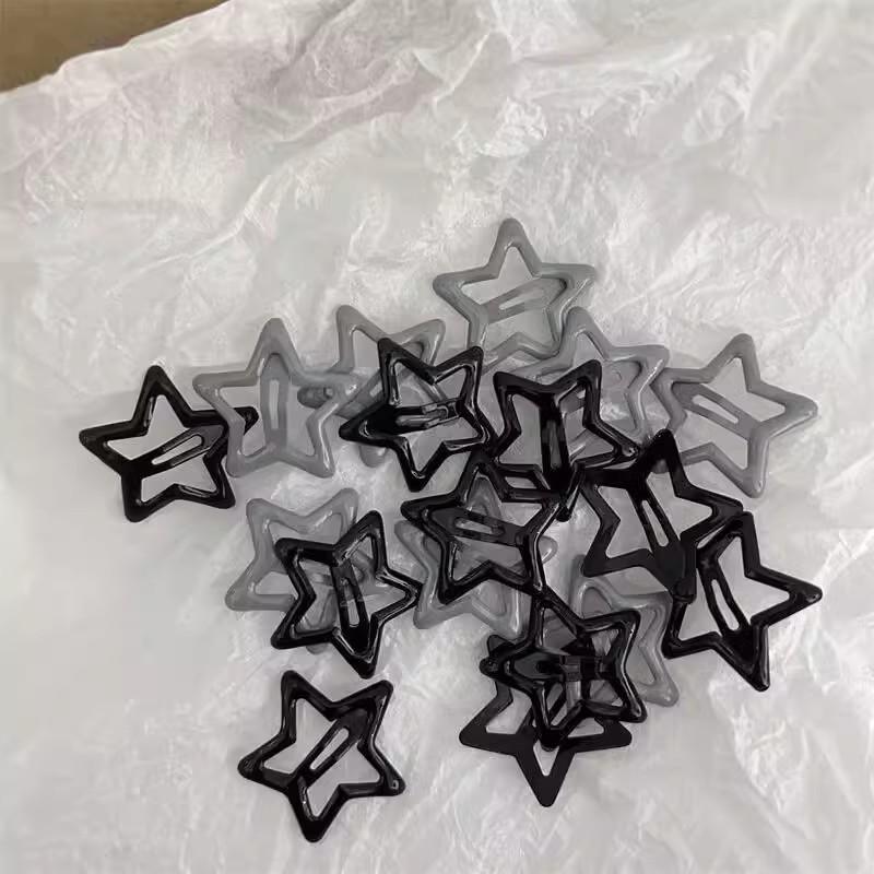 Star Hair Pins Y2K Cool Charm BB Aesthetic Hair Clip for Woman Pentagram Harajuku Trendy Hair Accessories 2pcs
Star Hair Pins Y2K Cool Charm BB Aesthetic Hair Clip for Woman Pentagram Harajuku Trendy Hair Accessories 2pcs