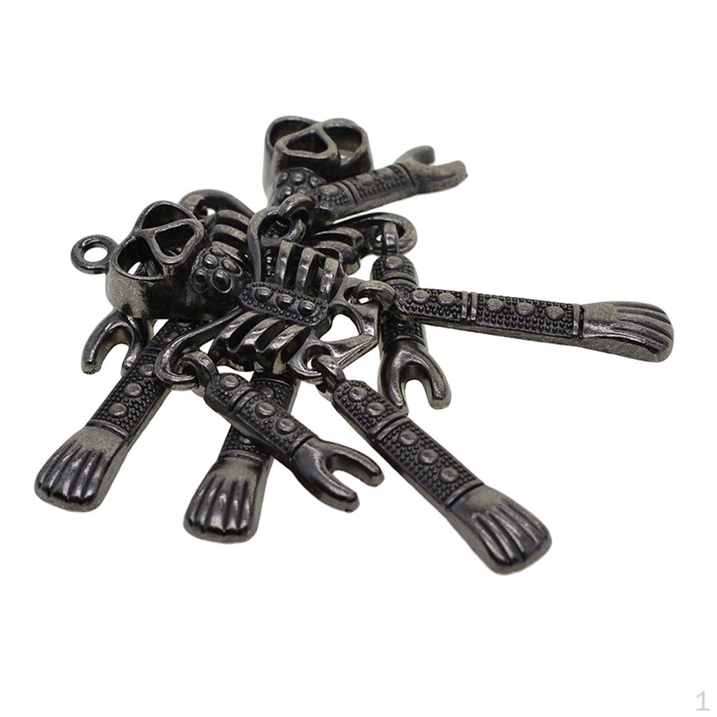 Skeleton Skull Pendant Charms Punk Necklace Jewellery Fidings
Skeleton Skull Pendant Charms Punk Necklace Jewellery Fidings
