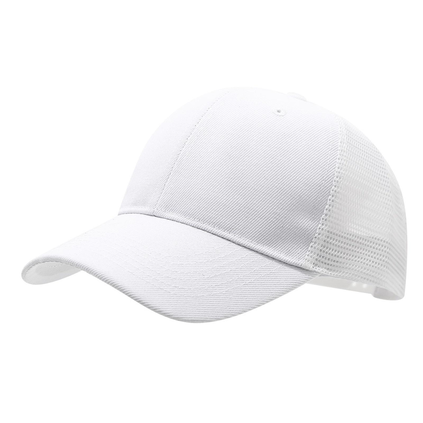 Adult Baseball Cap Blank Mesh Back Adjustable Snapback Hat Breathable Sun Protection Outdoor Sports Headwear one size
Adult Baseball Cap Blank Mesh Back Adjustable Snapback Hat Breathable Sun Protection Outdoor Sports Headwear one size