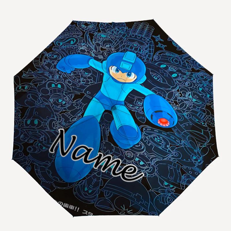 1PC Mega Man - Custom Name Automatic Folding Umbrella - Compact 8-Rib Design, Durable Plastic & Iron, Daily Use S0106027
1PC Mega Man - Custom Name Automatic Folding Umbrella - Compact 8-Rib Design, Durable Plastic & Iron, Daily Use S0106027