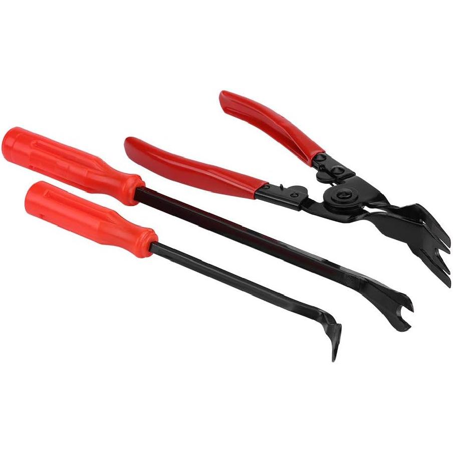 Pliers and Rivet Puller 3-Piece Set for Car Door Panel and Dashboard Repair Kit
Pliers and Rivet Puller 3-Piece Set for Car Door Panel and Dashboard Repair Kit