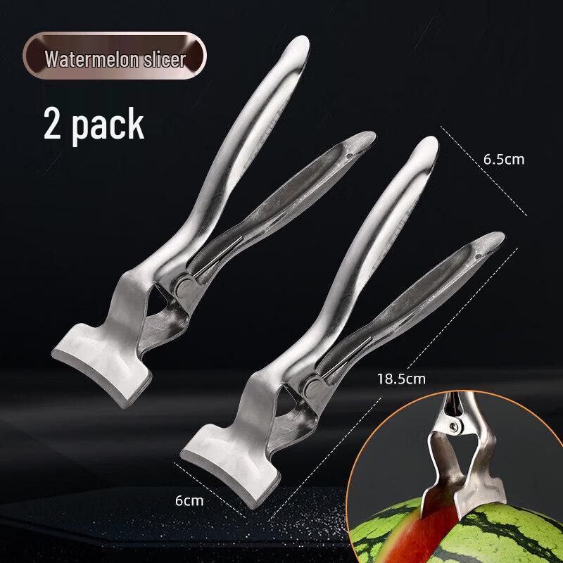 Stainless Steel Watermelon Slicer & Opener
Stainless Steel Watermelon Slicer & Opener