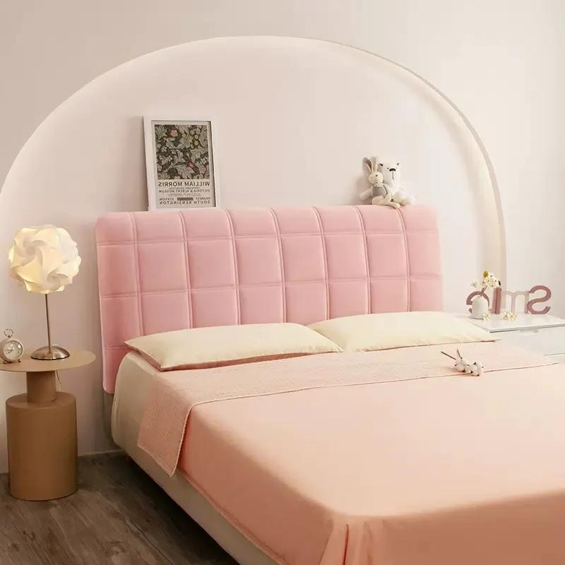 Luxury Plaid Bed headboard Cover Bedroom Soft Warm Winter Thicken All inclusive Bedhead Dust Protector Universal Bed Back Covers W100 x H70cm A
Luxury Plaid Bed headboard Cover Bedroom Soft Warm Winter Thicken All inclusive Bedhead Dust Protector Universal Bed Back Covers W100 x H70cm A