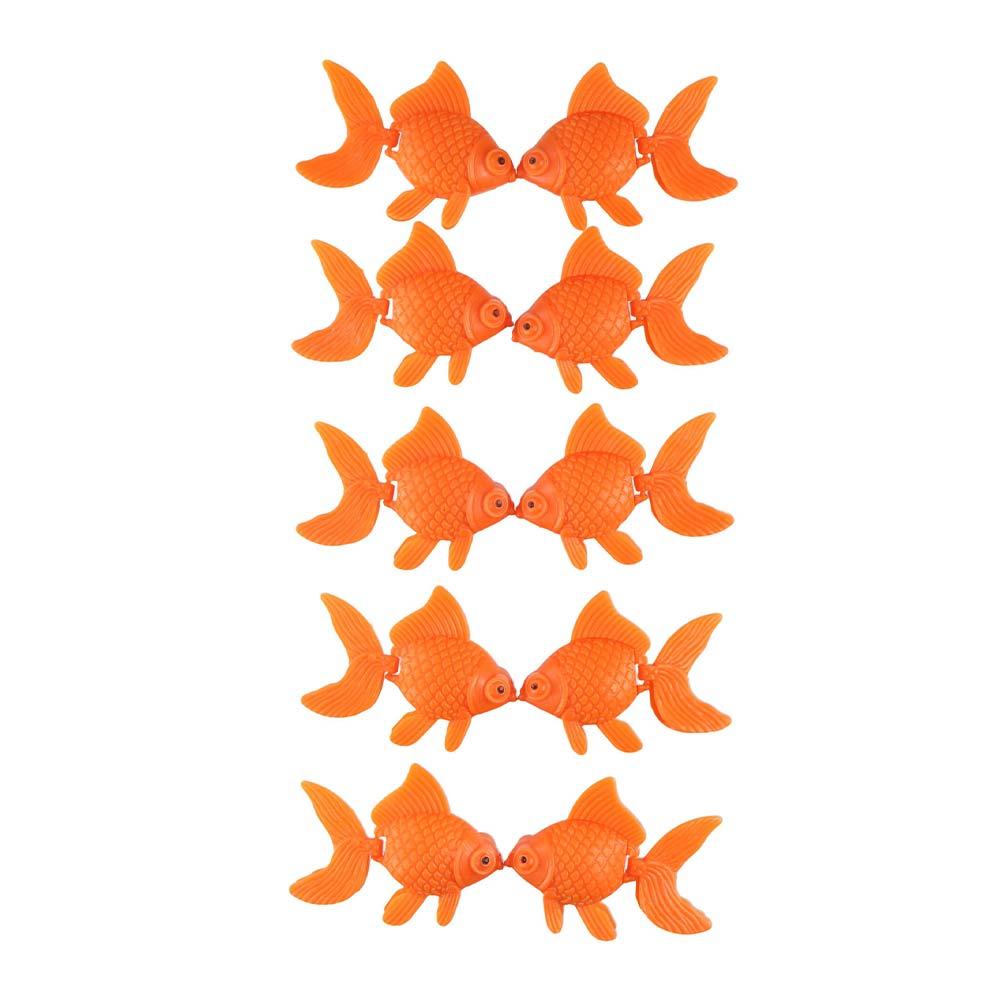 10pcs Decorative Realistic Goldfish Lifelike Moving Goldfish Floating Goldfish Aquarium светло-зеленый
10pcs Decorative Realistic Goldfish Lifelike Moving Goldfish Floating Goldfish Aquarium светло-зеленый