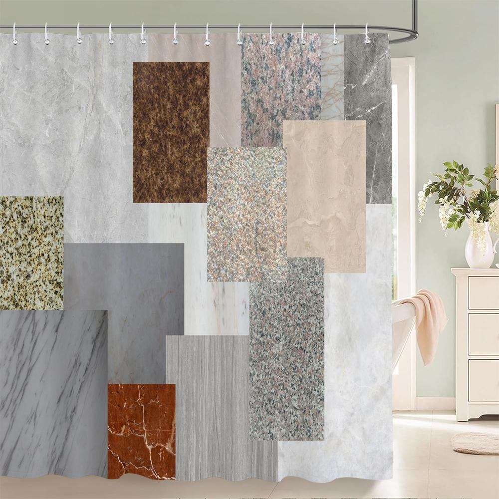 3D Geometric Pattern Printing Shower Curtains Bathroom Curtain Waterproof Polyester Bath Curtain With Hooks Home Decor Curtains W60H190(CM)-1 Pcs
3D Geometric Pattern Printing Shower Curtains Bathroom Curtain Waterproof Polyester Bath Curtain With Hooks Home Decor Curtains W60H190(CM)-1 Pcs