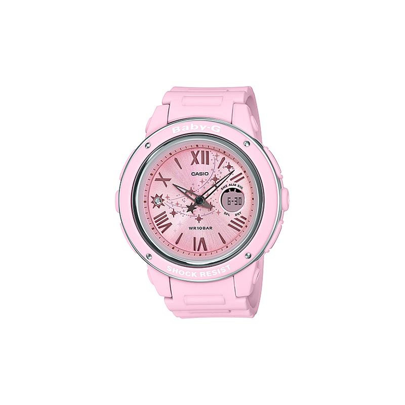 Casio CASIOBABY-G Series Romantic Pink Gold Dial Date Display Waterproof Movement Quartz Movement Resin Strap Japanese and Korean Watch BGA-150ST-4A розовый
Casio CASIOBABY-G Series Romantic Pink Gold Dial Date Display Waterproof Movement Quartz Movement Resin Strap Japanese and Korean Watch BGA-150ST-4A розовый