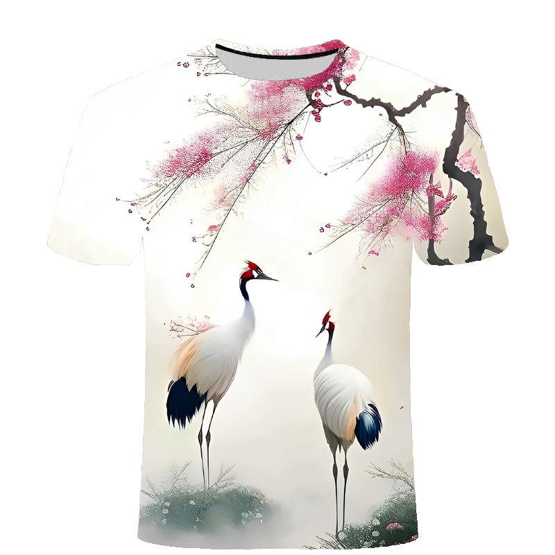 2024 Лето Новая Красивая Лебедь Журавль 3D Печатный Короткий Рукав Модная Повседневная Мужская и Женская Одинаковая Футболка XS
2024 Лето Новая Красивая Лебедь Журавль 3D Печатный Короткий Рукав Модная Повседневная Мужская и Женская Одинаковая Футболка XS