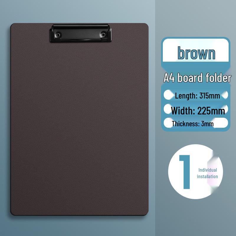 Morandi A4 Clipboard Pad: Durable Plastic Writing and Drawing Board for Students and Office Use.
Morandi A4 Clipboard Pad: Durable Plastic Writing and Drawing Board for Students and Office Use.