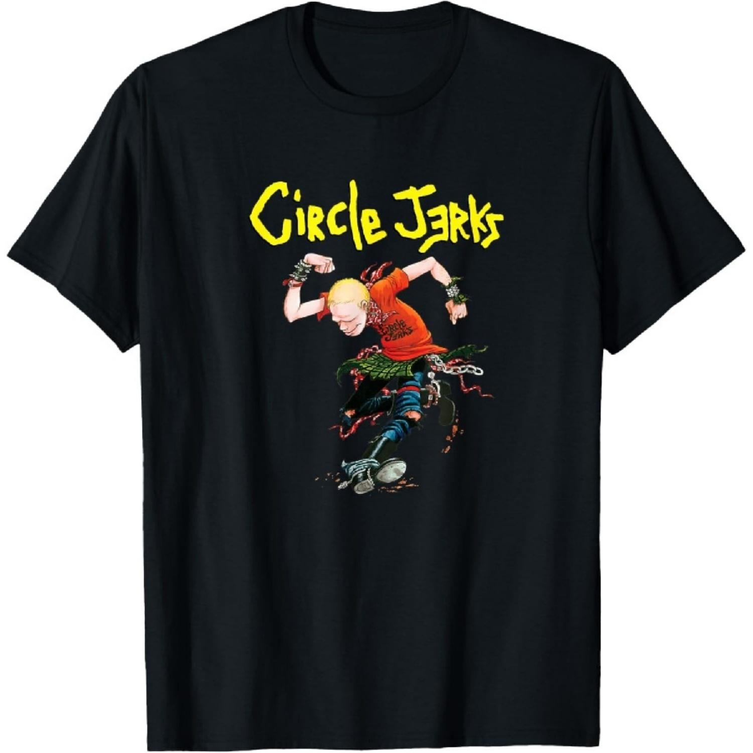 Circle Jerks - Skankman - Официальная футболка S чёрный
Circle Jerks - Skankman - Официальная футболка S чёрный