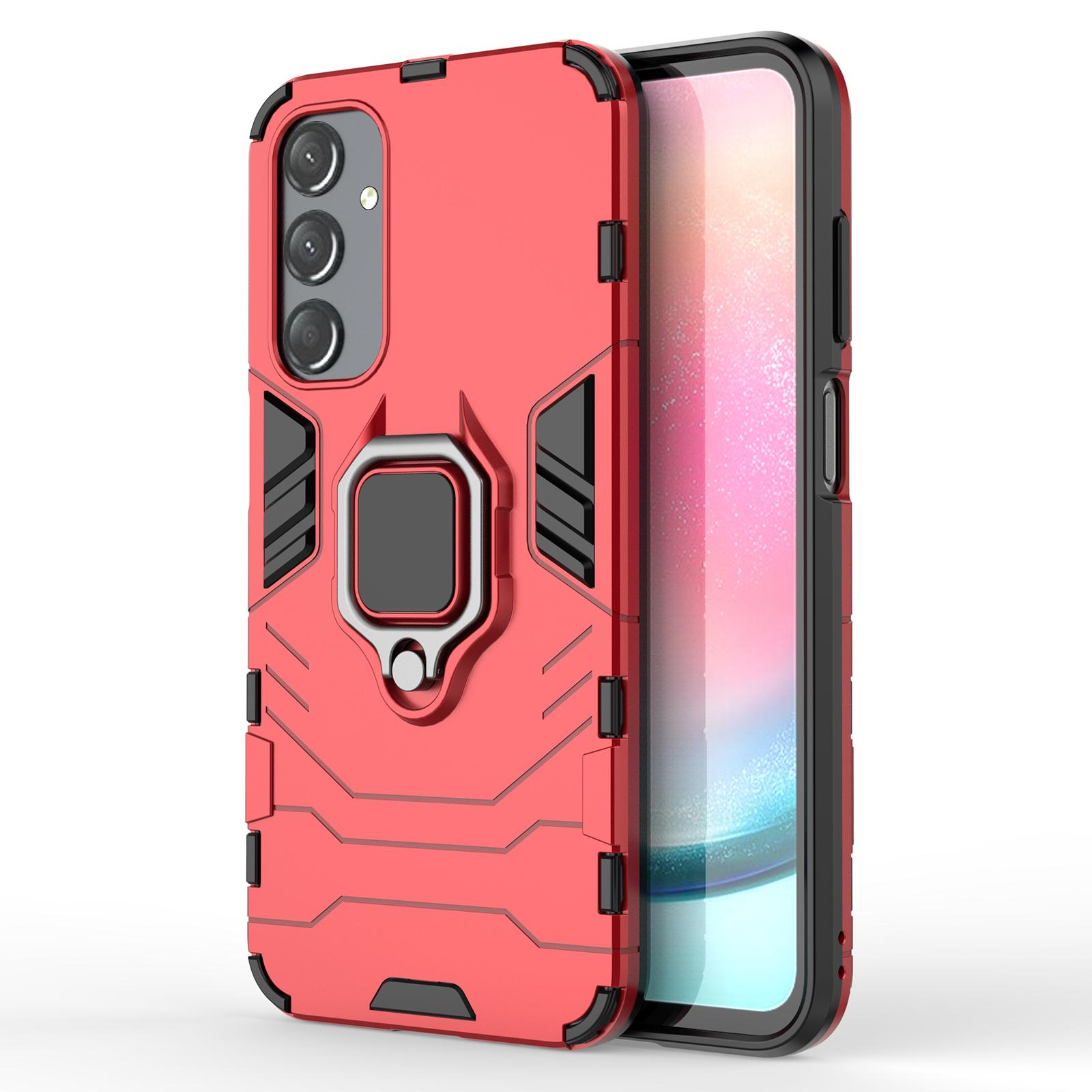 Для Samsung Galaxy A25 5G (Глобальний) (161,0 x 76,5 x 8,3 мм) Міцний чохол для телефону з ТПУ+ПК, тримач для пальця, підставка, кришка Red
Для Samsung Galaxy A25 5G (Глобальний) (161,0 x 76,5 x 8,3 мм) Міцний чохол для телефону з ТПУ+ПК, тримач для пальця, підставка, кришка Red