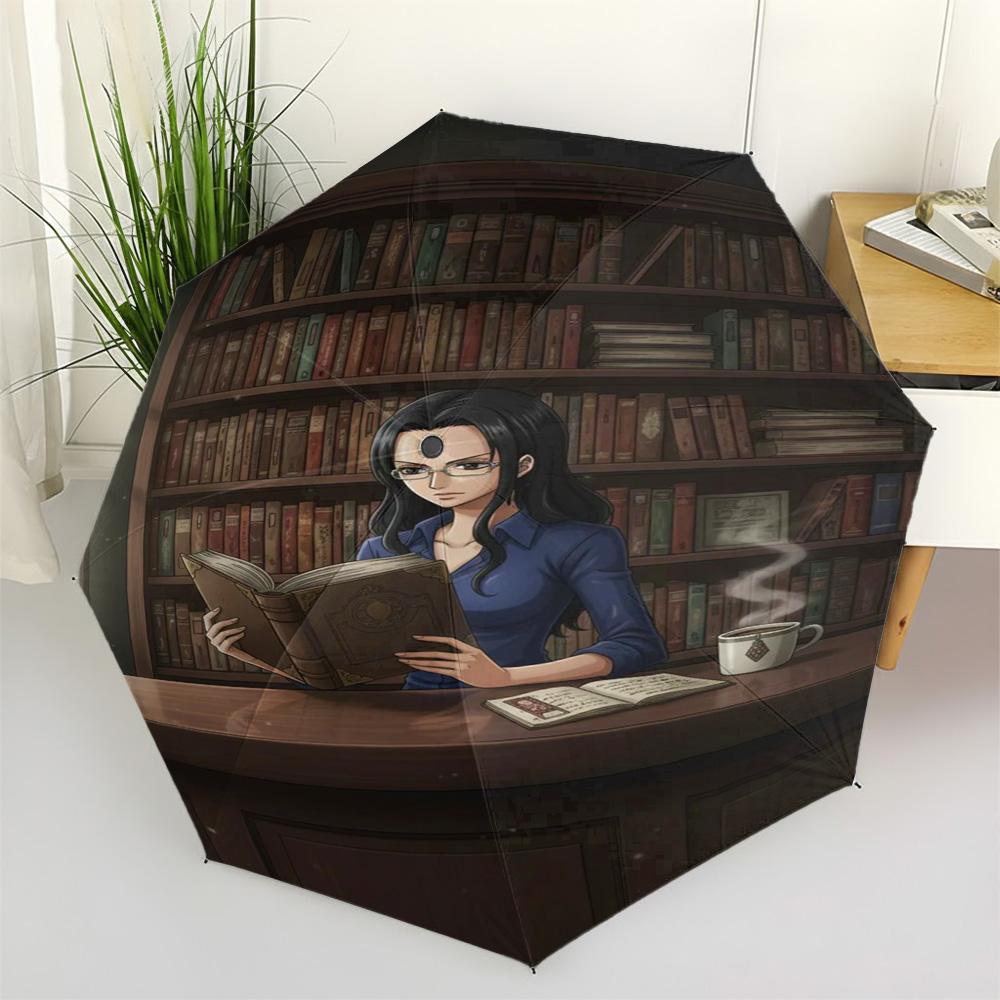 One Piece Nico Robin Library Scene Reading Books Coffee Cup Anime Art Automatic Folding Umbrella Windproof Waterproof UV Protect (as the picture,Iron&8K)
One Piece Nico Robin Library Scene Reading Books Coffee Cup Anime Art Automatic Folding Umbrella Windproof Waterproof UV Protect (as the picture,Iron&8K)