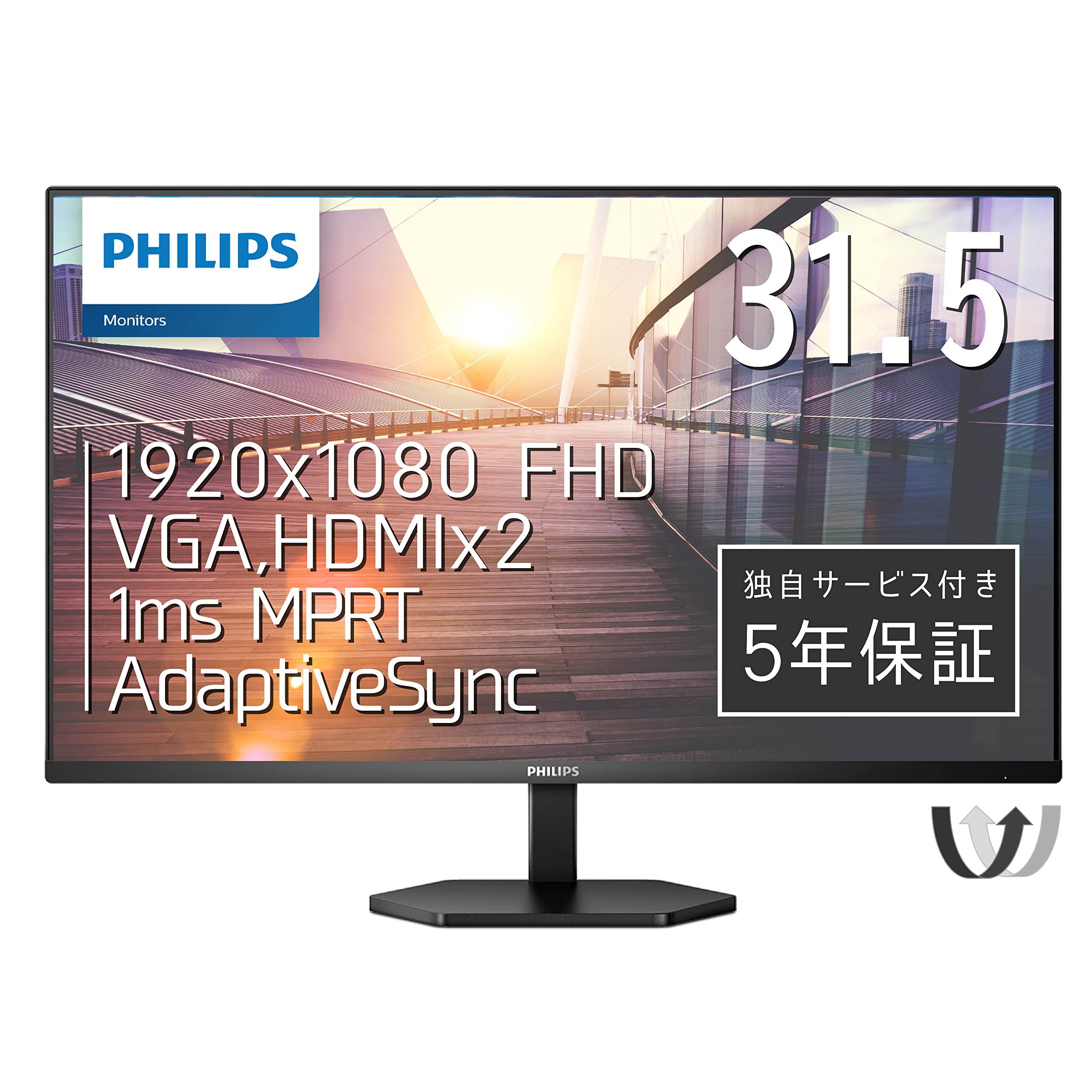 PHILIPS Monitor Display 32E1N3100LA11 (31.5 inchVAFHD5 year warrantyD-Sub(VGA)x1, HDMI1.4x2TiltFramelessSpeaker) 
PHILIPS Monitor Display 32E1N3100LA11 (31.5 inchVAFHD5 year warrantyD-Sub(VGA)x1, HDMI1.4x2TiltFramelessSpeaker)