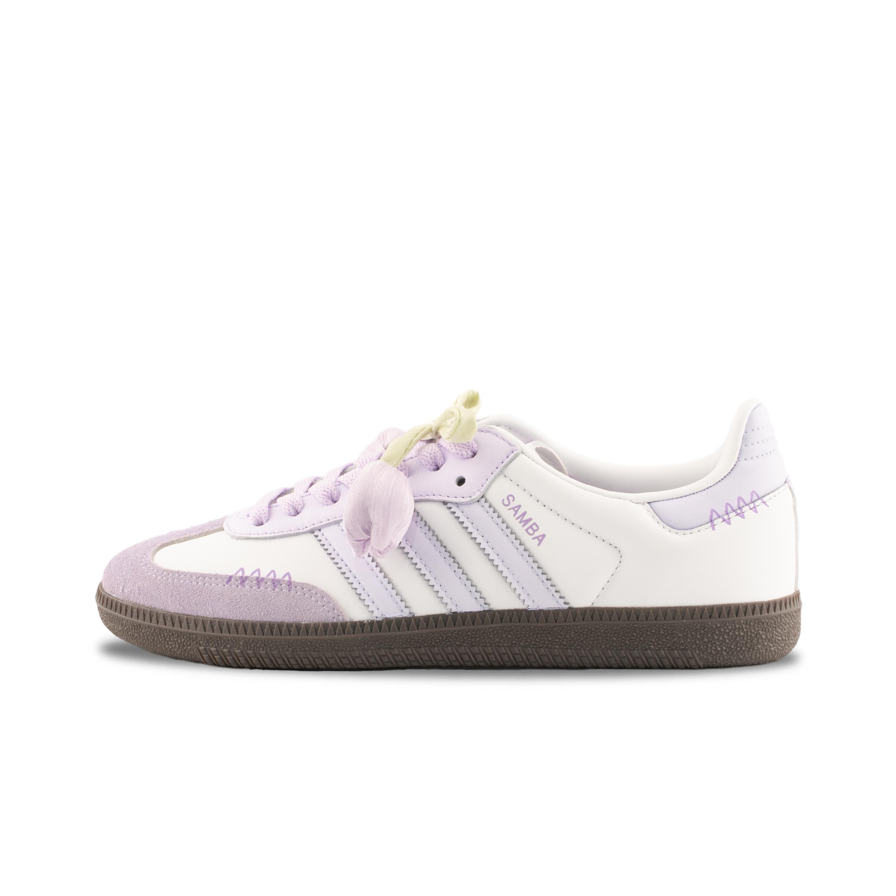 Adidas Originals SAMBA OG Tulip Tales Abrasion Resistant Low top Skateboard Shoes Unisex Light Purple B75806(Team1303- ) 36⅔
Adidas Originals SAMBA OG Tulip Tales Abrasion Resistant Low top Skateboard Shoes Unisex Light Purple B75806(Team1303- ) 36⅔