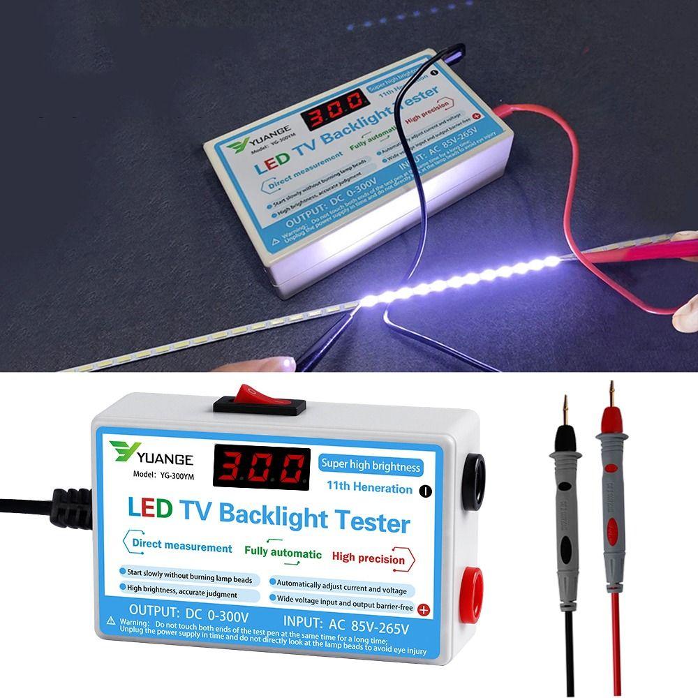 0-300V Output TV Backlight Tester LED Light Measurement Instruments LED Lights Repair US
0-300V Output TV Backlight Tester LED Light Measurement Instruments LED Lights Repair US