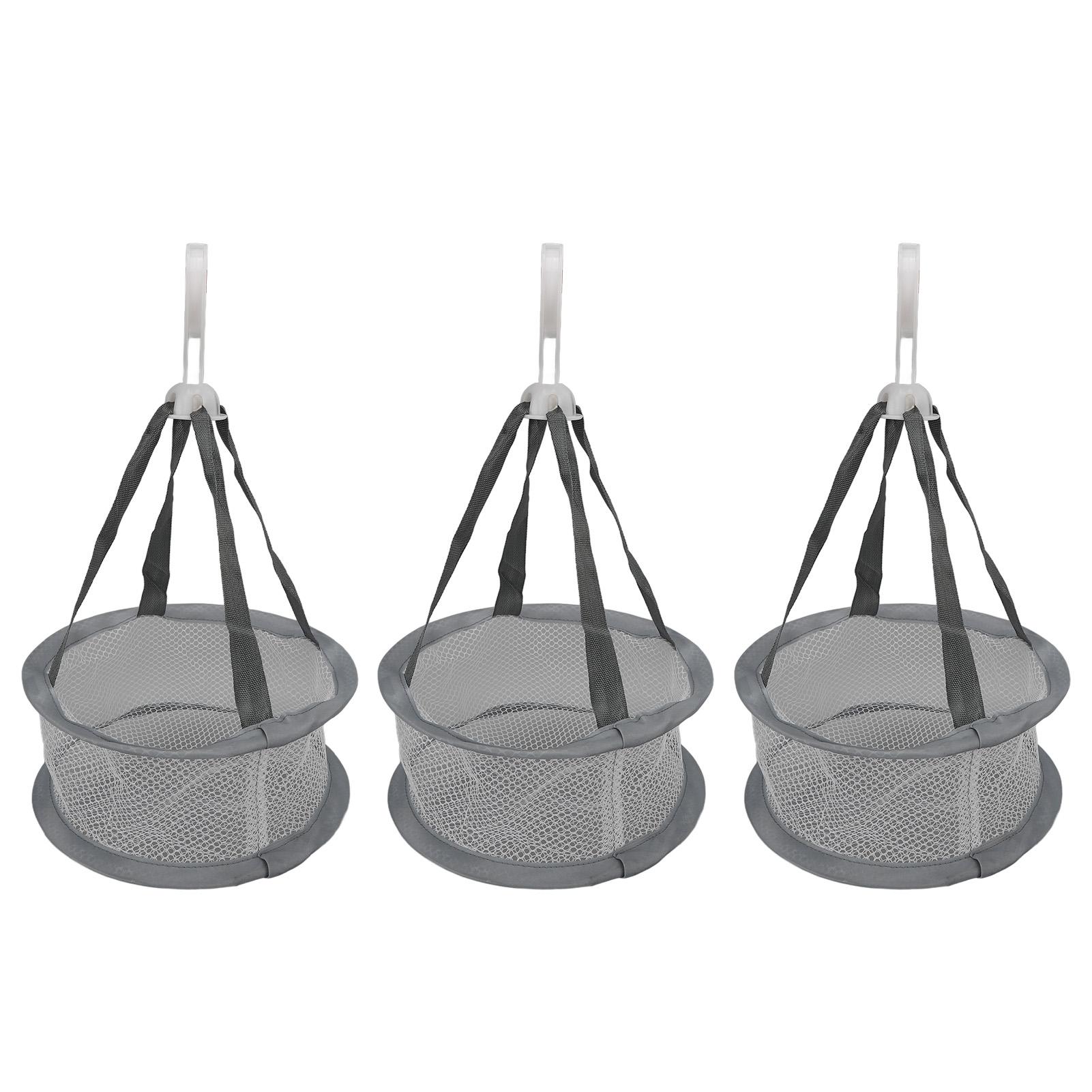 3pcs Hanging Mesh Basket Dryer Mini Ventilated Windproof Drying Rack for Makeup Brushes Tools
3pcs Hanging Mesh Basket Dryer Mini Ventilated Windproof Drying Rack for Makeup Brushes Tools