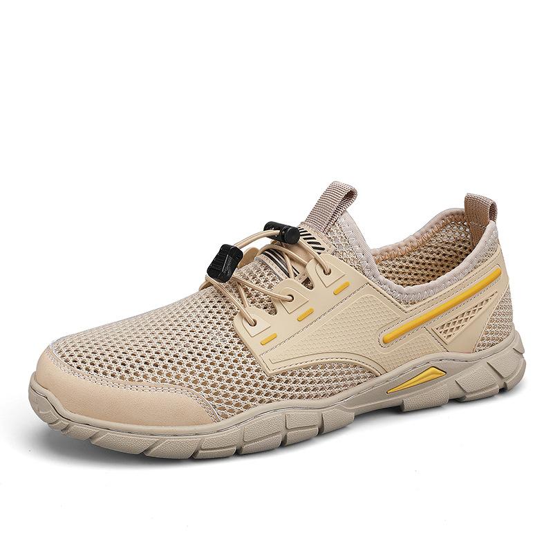 Large size mesh hollowed out breathable thin river traceability sports shoes wear soft-soled casual shoes 46 пісочний
Large size mesh hollowed out breathable thin river traceability sports shoes wear soft-soled casual shoes 46 пісочний