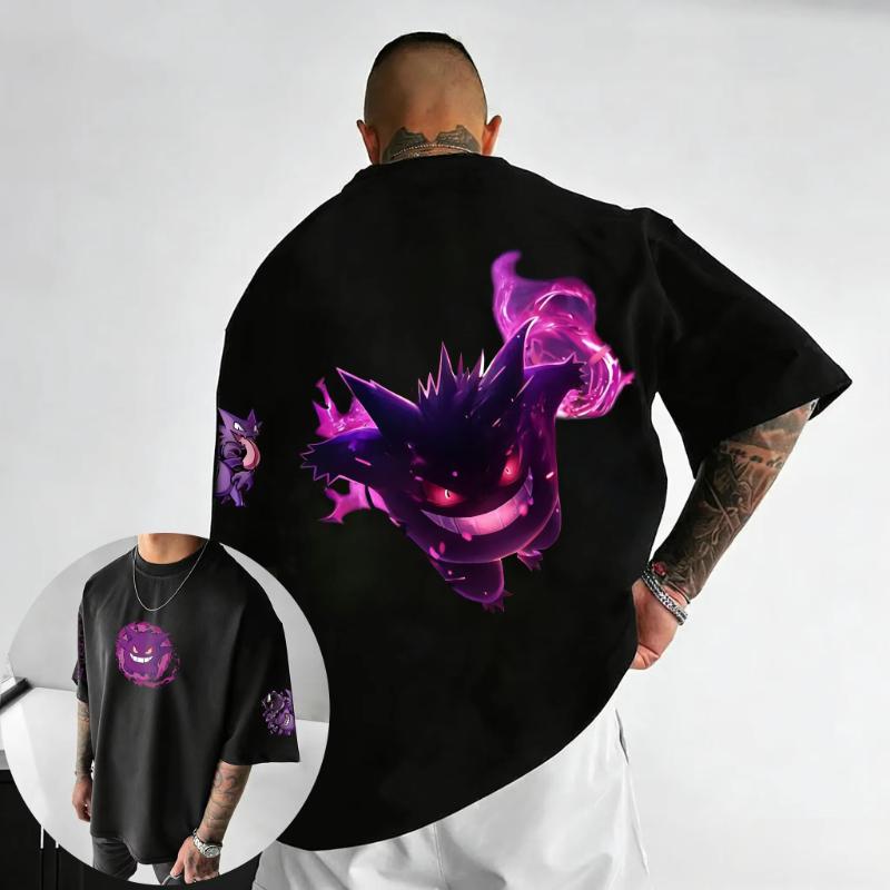 Pokemon Gengar Printed Cotton Tshirt Men Women Summer Hiphop Casual Loose Y2K Parentchild Top S
Pokemon Gengar Printed Cotton Tshirt Men Women Summer Hiphop Casual Loose Y2K Parentchild Top S