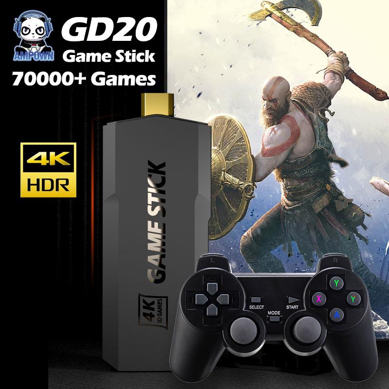 Игровая консоль GD20, игровая приставка 4K, беспроводной контроллер 2,4G, геймпад с 70000 ретро-играми, PS1 PSP 64GB 40000 Games
Игровая консоль GD20, игровая приставка 4K, беспроводной контроллер 2,4G, геймпад с 70000 ретро-играми, PS1 PSP 64GB 40000 Games