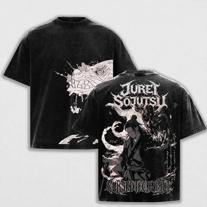 Geto Suguru Jujutsu Kaisen Anime Clothing Men Women T-shirts Short Sleeve Washed T Shirt Vintage Cotton Tshirt Harajuku Tops S чёрный
Geto Suguru Jujutsu Kaisen Anime Clothing Men Women T-shirts Short Sleeve Washed T Shirt Vintage Cotton Tshirt Harajuku Tops S чёрный
