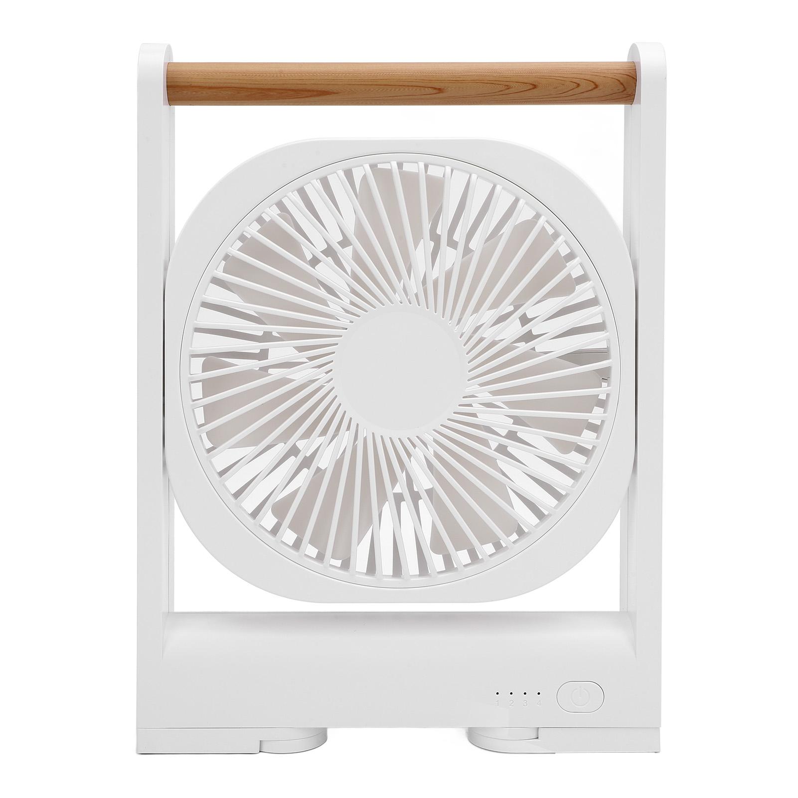 Magnetic Desk Fan 4 Speeds Adjustable Quiet Rechargeable Portable Table Fan with Handle for Home Office Travel білий
Magnetic Desk Fan 4 Speeds Adjustable Quiet Rechargeable Portable Table Fan with Handle for Home Office Travel білий