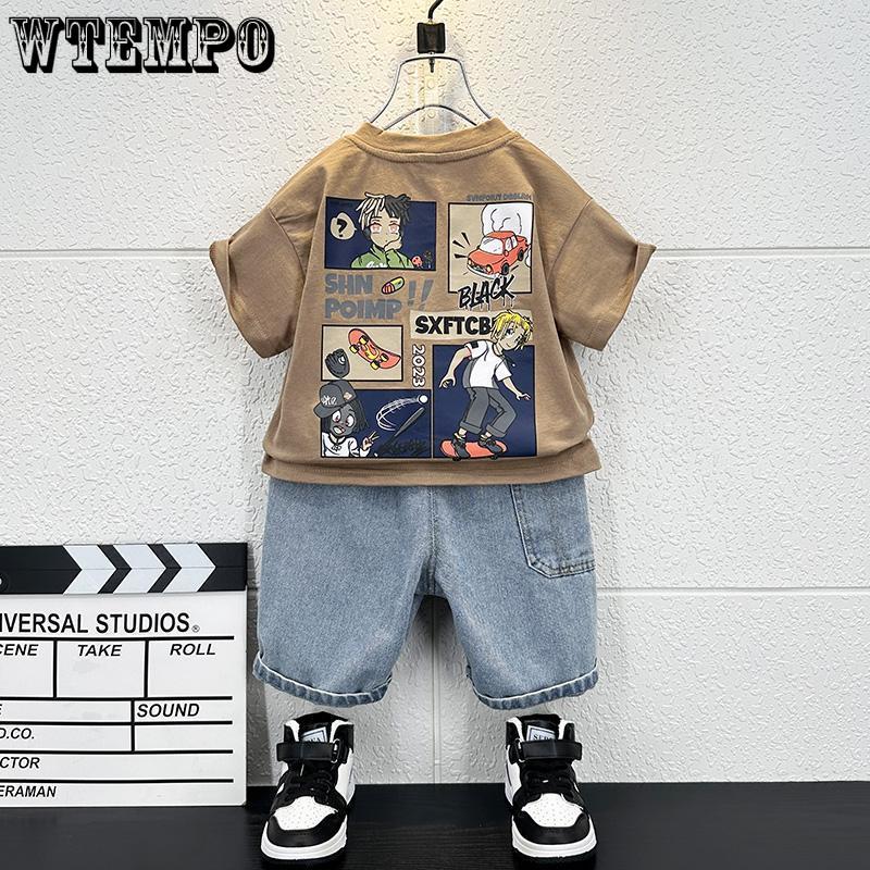 Boys Summer Clothes Short Sleeved Set Babies Summer Clothes Children s Cool and Handsome Two-piece Set Trendy 90
Boys Summer Clothes Short Sleeved Set Babies Summer Clothes Children s Cool and Handsome Two-piece Set Trendy 90