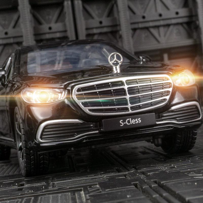 Hao Di C2422 Big Ben S400L Alloy Sedan Toy Car with Sound & Light, 6 Opening Doors, Pull-Back Action чёрный
Hao Di C2422 Big Ben S400L Alloy Sedan Toy Car with Sound & Light, 6 Opening Doors, Pull-Back Action чёрный