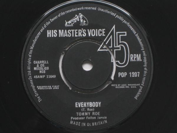 7-дюймовая пластинка TOMMY ROE Everybody Theres A Great Day AC POP1207 His Masters Vo 1963 Великобритания Рок Б/у
7-дюймовая пластинка TOMMY ROE Everybody Theres A Great Day AC POP1207 His Masters Vo 1963 Великобритания Рок Б/у