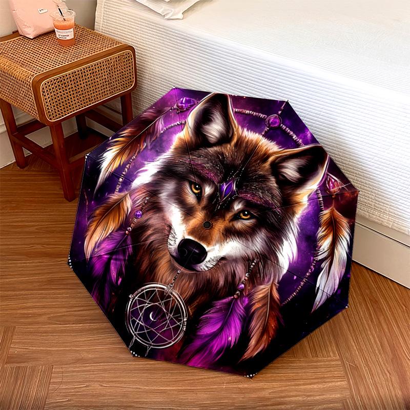 1 PC Automatic Folding Umbrella - Wolf Dreamcatcher Pattern, Portable & Foldable Design with 8 Ribs, Christmas Birthday Gifts
1 PC Automatic Folding Umbrella - Wolf Dreamcatcher Pattern, Portable & Foldable Design with 8 Ribs, Christmas Birthday Gifts