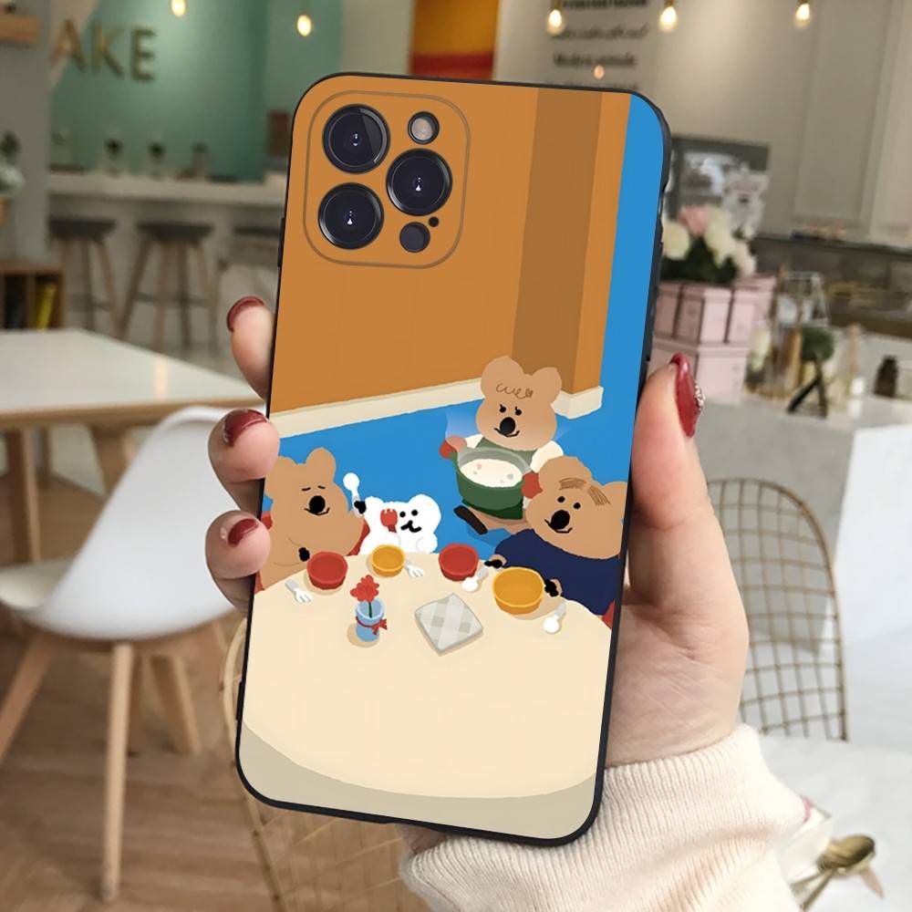 Cute Bear Quokkas Magsafe For IPhone 17 16 15 14 13 12 11 Pro Max Plus Shockproof Black Soft Phone Cover iPhone 15 pro
Cute Bear Quokkas Magsafe For IPhone 17 16 15 14 13 12 11 Pro Max Plus Shockproof Black Soft Phone Cover iPhone 15 pro